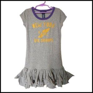 Ralph Lauren Gray Ruffle New York Girls Size S‎ Small 6 Years